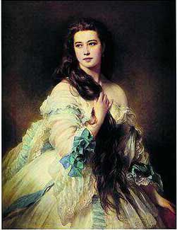 Winterhalter : la Baronne Barbe de ...