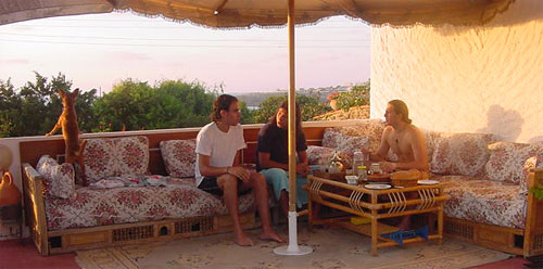 Richard et Mick prennent le goûter